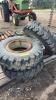 3- 10.00-20 on steel rims