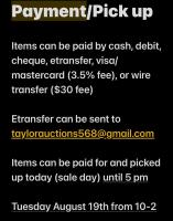 Payment & Pick Up
