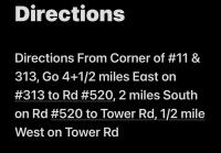 Directions