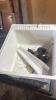 Laundry sink with plumbing fixtures - 2