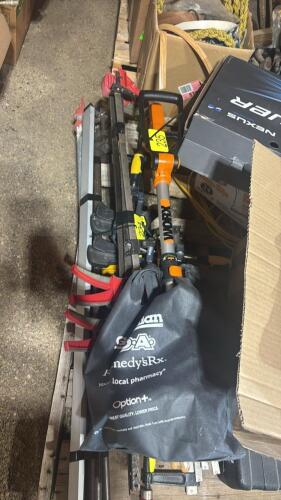 Worx weed whacker with battery and charger