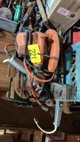 Assorted drills, saws