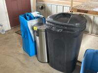 Garbage bins and recycle bags