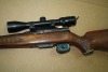 Savage model 340 222 cal. w/ 3 x 9 bushnell scope & clip (bullet sticks in chamber) - 3