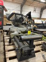 Mitre saw w/foldable frame