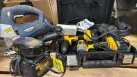 Dewalt drill and impact Mastercraft jigsaw