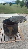 Large fire pit