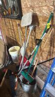 Assorted home and yard tools