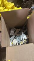 Sandpaper, caulking, eaves trough hardware