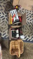 Basket, kitchen supplies