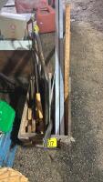 Hand saws, hand tools & 2- 4ft levels