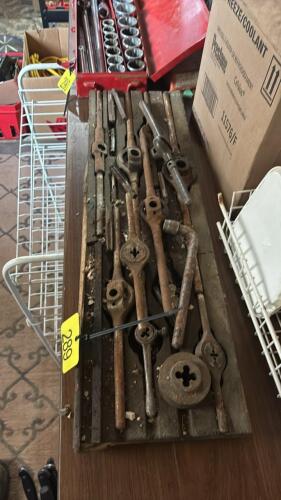 Assorted tap and die