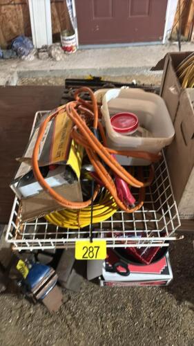 Cord, booster cables, file set