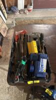 Files, saws, small compressor