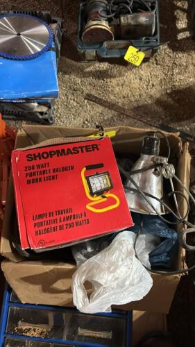 Casters, shop lights