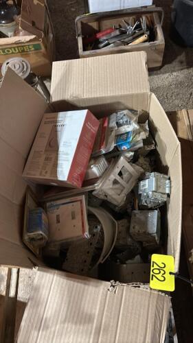Assorted electrical supplies