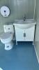 Portable bathroom with shower (66&rdquo;x83&rdquo;) - 3