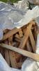 Tote of Off cut lumber - 2