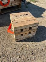 4- Trailer Blocks (10&rdquo;x10&rdquo;x9&rdquo;)