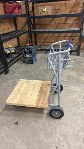 Homemade shop dolly