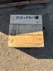4- Trailer blocks (10 1/2&rdquo;x 10 1/2&rdquo; x 9&rdquo;) - 2