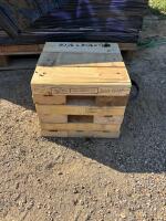 4- Trailer blocks (10 1/2&rdquo;x 10 1/2&rdquo; x 9&rdquo;)