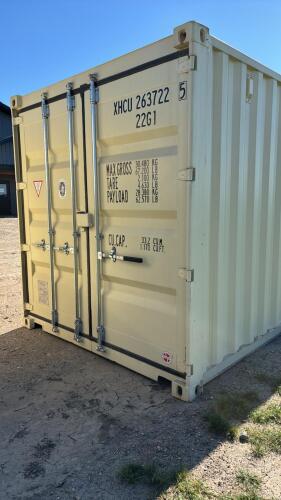 8&rsquo;wide x20&rsquo; long x 8&rsquo;6&rdquo; high container