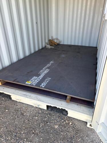 3- 6x10 7/8&rdquo; sheets steel