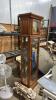 Clock china cabinet