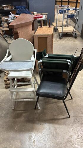 Assorted chairs