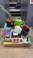Assortment of household and kitchen