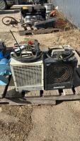 2 electric heaters