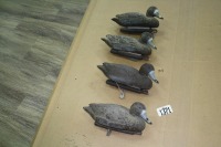 4 duck decoys