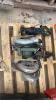 2- circular saws 1- angle grinder 1- sawzall