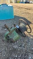 Homemade wire roller