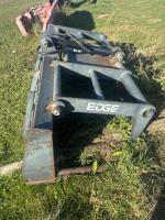 Manure fork& grapple skid steer mount