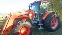 2006 Kubota M125X with M960 loader smooth bucket