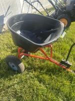 Tow behind yard spreader