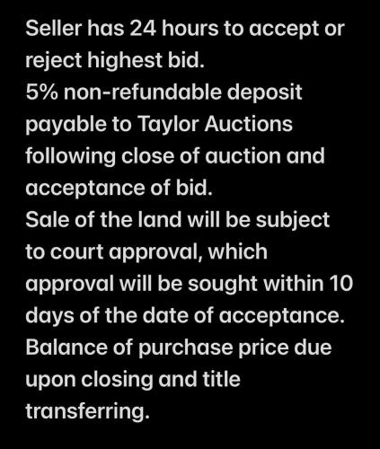Sale Terms