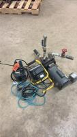Sump pump/ jacuzzi pump/ shop light