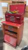 Toolbox on casters (contents included)