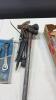 Assorted hammers/ pliers/ crescent wrench