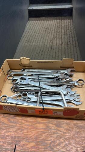 Assortment of large wrenches