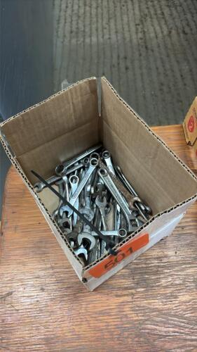 Assortment of wrenches