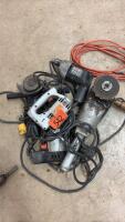 Assorted power tools