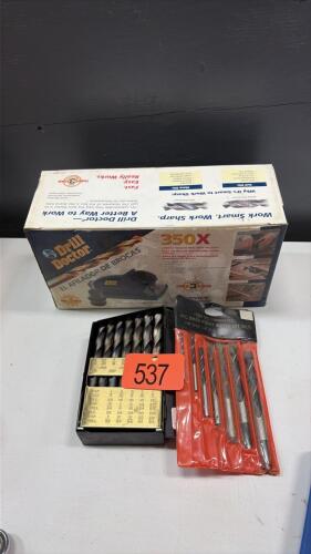 Drill Doctor/ 2- drill bit sets