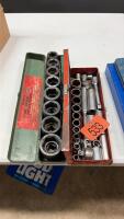Assorted socket sets