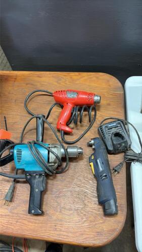 Large drill/ electric wrench/ heat gun