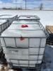 2- 1000 litre totes (rinsed)