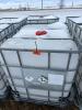2- 1000 litre totes (rinsed)